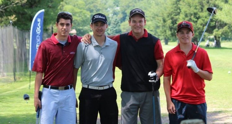 High School Golfers on the Tee High School Golfers on the Tee