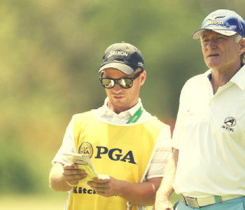 Caddying at Senior PGA Championship