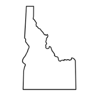Idaho state outline