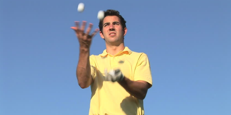 golfers hand-eye coordination 