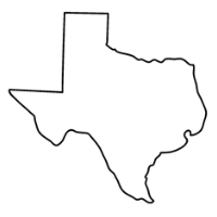 Texas state outline
