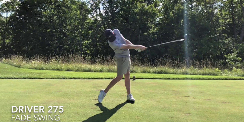 golf swing video example