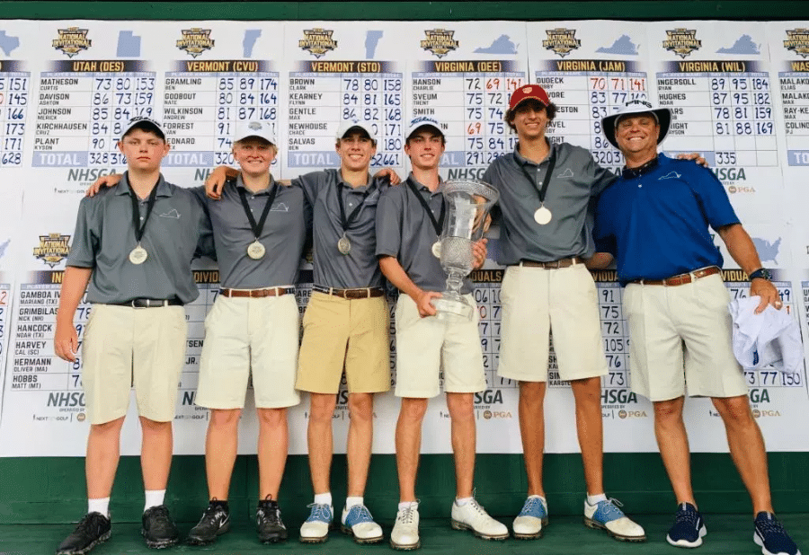 High School Golf National Invitational winners from Deep Run in Virginia